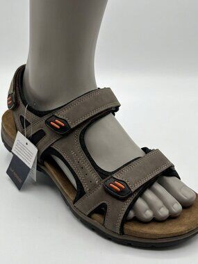 Edition Sport Casual Sandals Ajustable Straps and Orange accents 12 us
